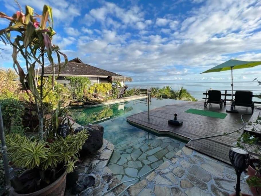 Tehuarupe Surf Studios Haapiti Exterior foto